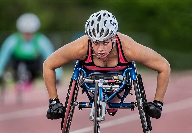 Hannah Cockroft MBE.jpg - Colour Exhibition Print